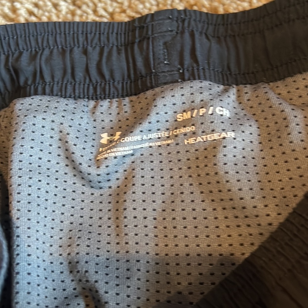 Black Under Armour swim/active shorts. - Picture 3 of 3